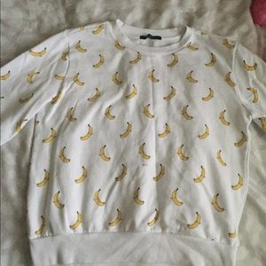 Forever 21 banana sweater WORN ONCE!!
